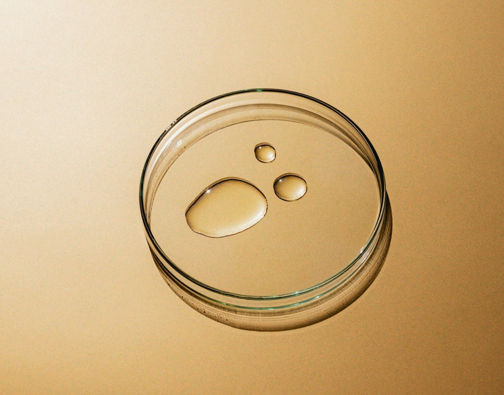 Flout luxury Indian skincare science product texture swatch